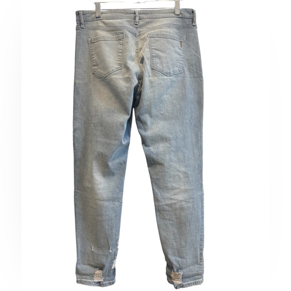 Vintage America Womens Gratia Bestie Boyfriend Fit Mid-Rise Jeans Size 10 - Picture 3 of 9